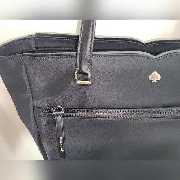 Large Kate Spade Black Tote Business Work Bag Purse NWOT BTS School - Picture 2 of 6
